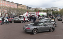 Bastia : Les Porsche brillent au soleil