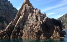 La photo du jour : Dans les calanques de Piana