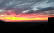 La photo du jour : Soleil levant sur la Tyrrhénienne