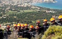 Formation aux feux de forêts pour les nouvelles recrues du SIS 2B en Balagne