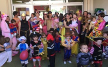 La fête à la crèche halte-garderie de Calvi