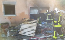 Ajaccio : Une maison endommagée par un incendie