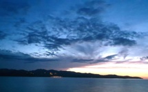 La photo du jour : Le Cap Corse au crépuscule