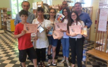 Bastia : Les jeunes « donneurs de voix »  ont remis leurs livres….