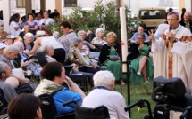 La messe annuelle pour les résidents de l'hôpital Eugénie célébrée par l'évêque de Corse