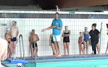 Bastia : Le champion olympique Alain Bernard à la piscine du Fango