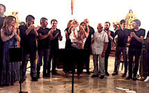 Concert pour « Lily » à l’église Saint Roch d’Ajaccio  : Les chœurs et le cœur !