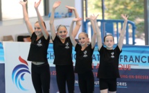 Natation artistique : Carton plein pour l'Acqua synchro de Bastia à Bourg-en-Bresse