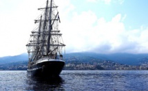 Le "Belem" jette l'ancre pour deux jours à Bastia