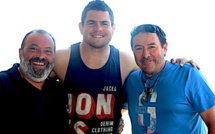 Escapade en famille à L'Ile-Rousse pour Guilhem Guirado le capitaine du XV de France et du RC Toulon
