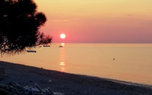 La photo du jour : Au petit matin sur la plage Vignale de Ghisonaccia