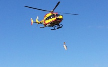 Chisa : Victime d'une fracture du pied en montagne, une femme évacuée par Hélicoptère