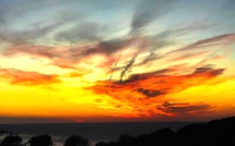 La photo du jour : Kaléidoscope de couleurs dans le ciel du canal de Corse