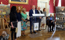 Oscar Rabine, le célèbre artiste Russe reçu par la ville d’Ajaccio