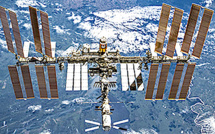 La station spatiale internationale à la verticale d'Ajaccio et de Bastia