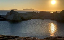 L'image du jour : Quand le Soleil se couche sur a Punta di Spanu