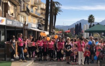 Plus de 150 participants à la marche rose de La ligue Contre le Cancer de Calvi