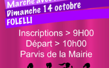 Marche contre la cancer à Folelli