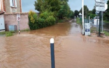 Inondations sur le secteur de Borgo : circulation difficile, trafic ferroviaire temporairement interrompu
