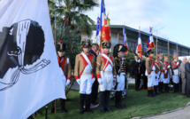 Une stèle érigée en mémoire des Poilus à Sarrola-Carcopino