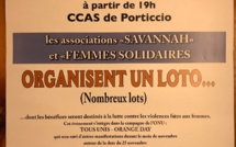 1er loto des Associations Savannah -Femmes Solidaires.