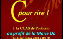 Théâtre au profit de la Marie-Do à la CCAS de Porticcio