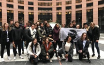 Les lycéens du Finosello d'Ajaccio à Strasbourg