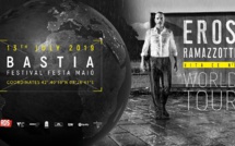 Eros Ramazzotti en concert à Bastia pour sa tournée mondiale