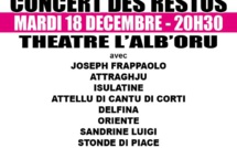 Bastia : Un concert pour les Restos du cœur à L’Alb’Oru