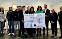 L'association Jean-Philippe Martinetti remet un chèque de 8 000€ à Inseme