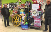 Succès de la collecte de jouets par le Rotay Calvi-Balagne