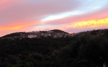 La photo du jour : Sartene au petit matin