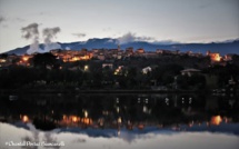 La photo du jour : Porto-Vecchio vu des marais salants