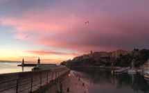 La photo du jour : Alba nova in Bastia