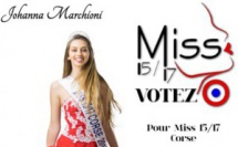 Votez pour Johanna Marchioni qui représentera la Corse pour la finale nationale de Miss 15-17 ans 