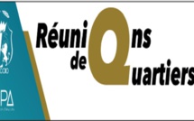 Ajaccio : dates des eéunions de quartiers 2019