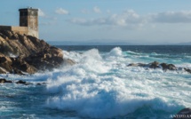 La photo du jour : Capu di Fenu battu par les flots
