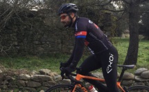 Sébastien Tiberi au départ du Bikingman Corsica 2019