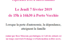 Porto-Vecchio : Café des aidants le 7 février à 15h 