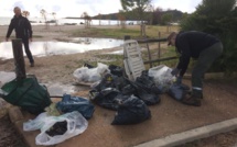 Global Earth Keeper de Porto-Vecchio : Opération nettoyage de la plage de Saint Cyprien