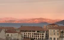 La photo du jour : Quand le Soleil descend sur les Agriate