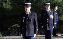 Prise d'armes à la Caserne de Gendarmerie Tramariccia de Calvi