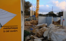 Premiers coups de pioche pour la nouvelle médiathèque de Porto-Vecchio à l'architecture exceptionnelle