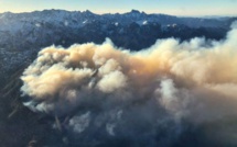 Reconnaissance aérienne ce matin sur l'incendie de Calenzana