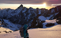 La photo du jour : Coucher de soleil sur Bocca Crucetta