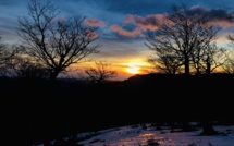 La photo du jour : Lever de Soleil sur Ghisoni