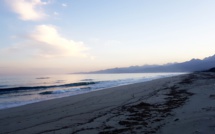 La photo du jour : La plage de Vignale au petit matin