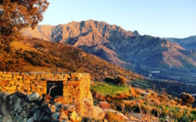 La photo du jour : U Montegrossu au coucher de soleil 