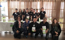 Les élèves du CFA 2A présentent leur « Boite à Miam »