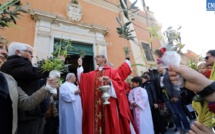 Messe des rameaux : Ajaccio célèbre l'entrée dans la Semaine Sainte 